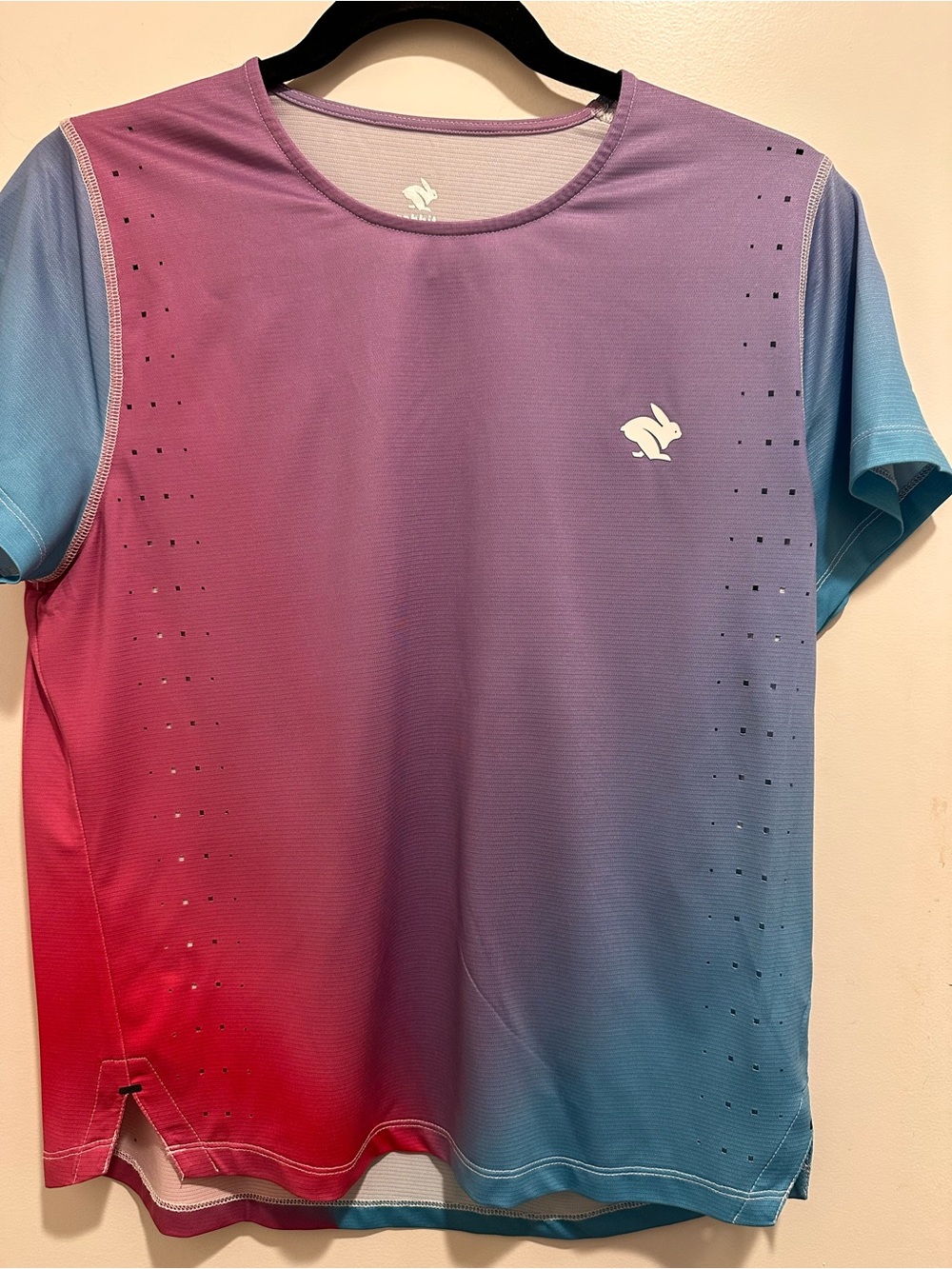 Women’s Gradient Performance Tee - Pink, Purple & Blue